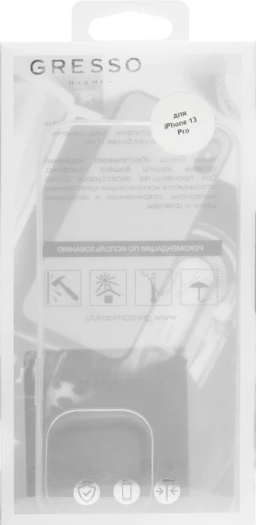 Чехол (клип-кейс) Gresso для Apple iPhone 13 Pro Air прозрачный (GR17AIR788) Чехол (клип-кейс) Gresso для Apple iPhone 13 Pro Air прозрачный (GR17AIR788)