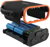 Электростанция портативная TopON TOP-X100 96000mAh 3A QC3.0 3xUSB черный/оранжевый (чехол в комплекте) (102705)