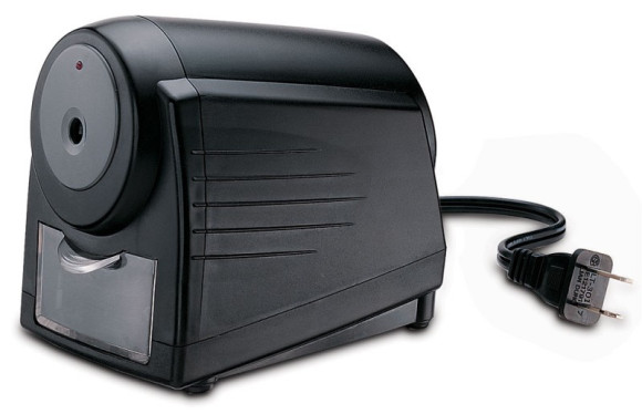 Точилка для карандашей электрическая Kw-Trio 3252 1 отверстие пластик черный (от сети 220В) Точилка для карандашей электрическая Kw-Trio 3252 1 отверстие пластик черный (от сети 220В)