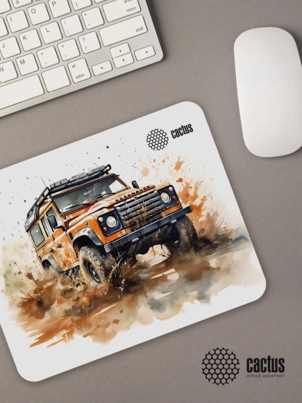 Коврик для мыши Cactus Jeep 250x200x3мм (CS-MP-D11S)