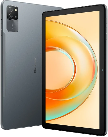 Планшет Blackview Tab60 Pro T606 (1.6) 8C RAM8Gb ROM128Gb 10.1" IPS 1280x800 4G Android 14 серый 8Mpix 5Mpix BT WiFi microSD 1Tb 7700mAh 450hrs