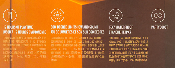 Колонка порт. JBL Pulse 4 черный 20W 1.0 BT 10м 7260mAh (JBLPULSE4BLK)