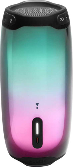 Колонка порт. JBL Pulse 4 черный 20W 1.0 BT 10м 7260mAh (JBLPULSE4BLK)