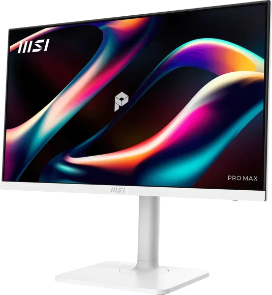 Монитор MSI 27" Pro Max 271QPHW E14 белый IPS LED 4ms 16:9 HDMI M/M матовая HAS Piv 1500:1 300cd 178гр/178гр 2560x1440 144Hz DP Quad 2K (1440p) USB 6.4кг