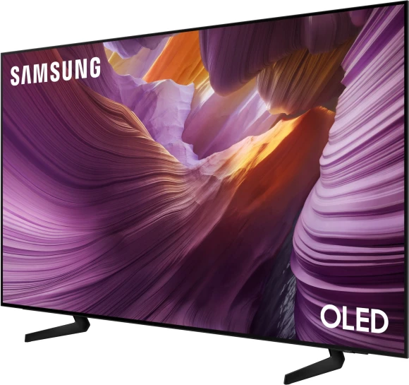 Телевизор OLED Samsung 55" QE55S85FAEXRU Series 9 черный графит 4K Ultra HD 120Hz DVB-T2 DVB-C DVB-S2 USB WiFi Smart TV