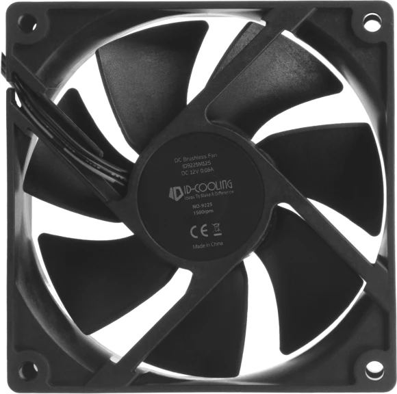 Вентилятор для корпуса ID-Cooling NO-9225-SD 90х90x25 черный 3-pin 29дБ Ret