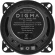 Колонки автомобильные Digma KERNEL MINI 60Вт 81дБ 4Ом 10см (4дюйм) (ком.:2кол.) коаксиальные двухполосные