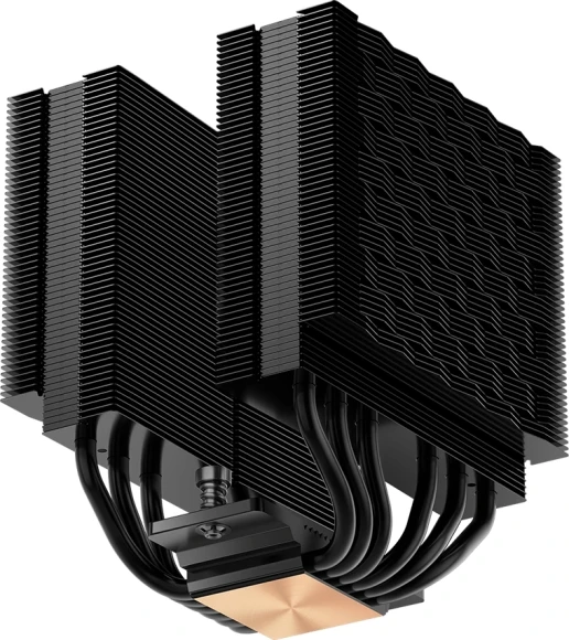 Устройство охлаждения(кулер) PcCooler RT620 Soc-AM5/AM4/1151/1200/2066/1700 черный 4-pin 34.9dB Al+Cu 265W Ret (RT620-BKNWXX-GL)