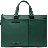 Деловая сумка мужская Piquadro Russel CA4021W137/VE с отделением для ноутбука 15.6" хаки натур.кожа Деловая сумка мужская Piquadro Russel CA4021W137/VE с отделением для ноутбука 15.6" хаки натур.кожа