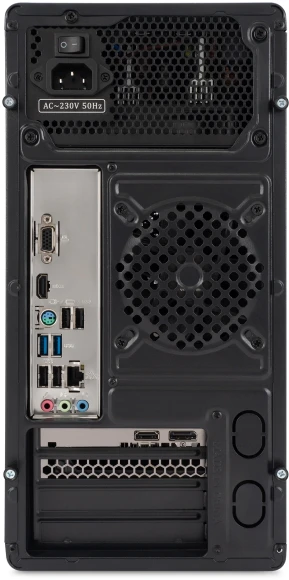 ПК IRU Corp 310H5SEA MT i5 11400F (2.6) 16Gb SSD512Gb GTX1660 Super 6Gb FreeDOS GbitEth 500W черный (RUS) (2165200)