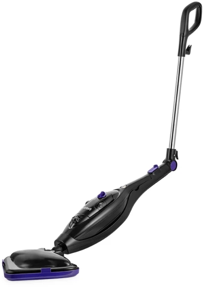 Швабра паровая Kitfort КТ-1061 1300Вт черный/фиолетовый Швабра паровая Kitfort КТ-1061 1300Вт черный/фиолетовый