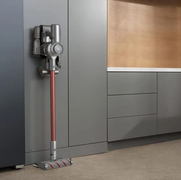 Пылесос ручной Dreame V11 450Вт серый/красный