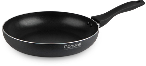Сковорода блинная Rondell Pancake frypan RDA-1408 круглая 22см покрытие: Xylan Plus ручка несъемная (без крышки) черный