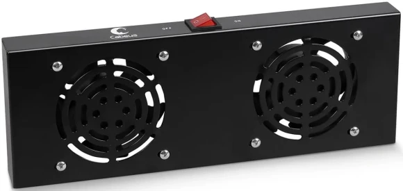 Модуль вентиляторный Cabeus (JG03T) 4 вент. серый Модуль вентиляторный Cabeus (JG03T) 4 вент. серый