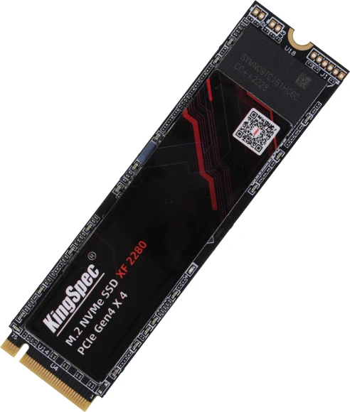 Накопитель SSD Kingspec PCIe 4.0 x4 1TB XF-1TB M.2 2280