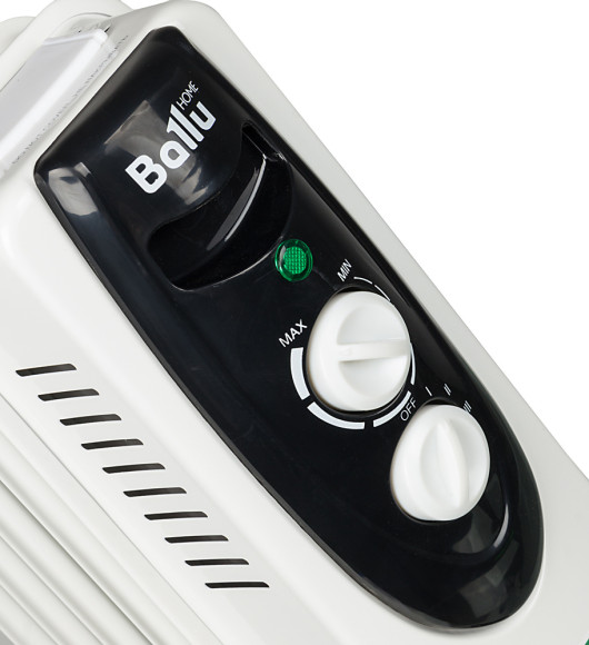 Радиатор масляный Ballu Classic BOH/CL-05WRN 1000Вт белый/черный Радиатор масляный Ballu Classic BOH/CL-05WRN 1000Вт белый/черный