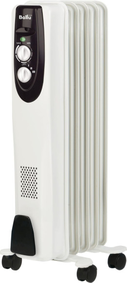 Радиатор масляный Ballu Classic BOH/CL-05WRN 1000Вт белый/черный Радиатор масляный Ballu Classic BOH/CL-05WRN 1000Вт белый/черный