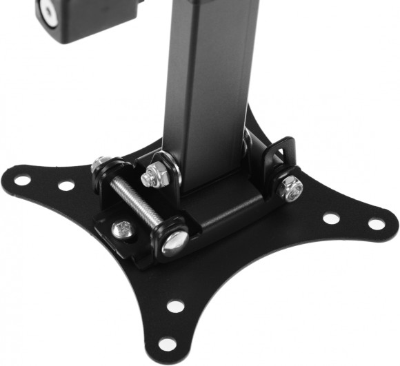 Кронштейн для телевизора Ultramounts UM893 черный 13"-27" макс.20кг настенный поворотно-выдвижной и наклонный Кронштейн для телевизора Ultramounts UM893 черный 13"-27" макс.20кг настенный поворотно-выдвижной и наклонный