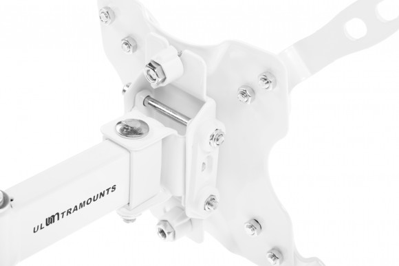 Кронштейн для телевизора Ultramounts UM866W белый 13"-42" макс.20кг настенный поворот и наклон Кронштейн для телевизора Ultramounts UM866W белый 13"-42" макс.20кг настенный поворот и наклон