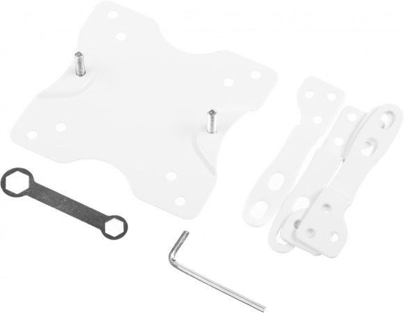 Кронштейн для телевизора Ultramounts UM866W белый 13"-42" макс.20кг настенный поворот и наклон Кронштейн для телевизора Ultramounts UM866W белый 13"-42" макс.20кг настенный поворот и наклон