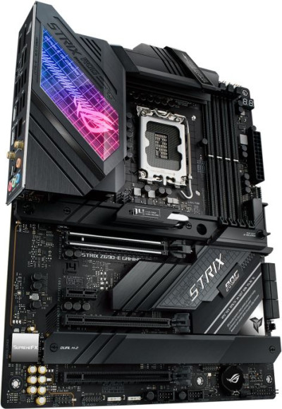 Материнская плата Asus ROG STRIX Z690-E GAMING WIFI Soc-1700 Intel Z690 4xDDR5 ATX AC`97 8ch(7.1) 2.5Gg RAID+HDMI+DP Материнская плата Asus ROG STRIX Z690-E GAMING WIFI Soc-1700 Intel Z690 4xDDR5 ATX AC`97 8ch(7.1) 2.5Gg RAID+HDMI+DP