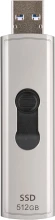 Накопитель SSD Transcend USB3.1 512GB TS512GESD320A ESD320A серый
