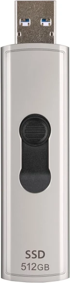 Накопитель SSD Transcend USB3.1 512GB TS512GESD320A ESD320A серый