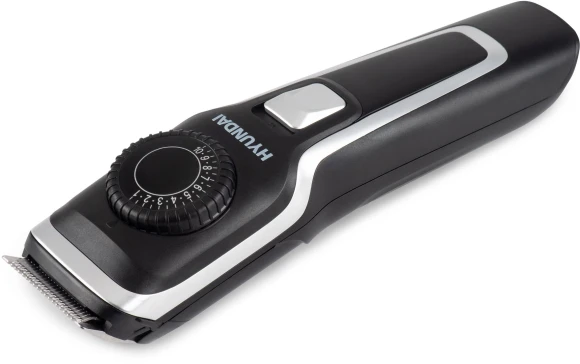 Машинка для стрижки Hyundai H-HC7127 черный 5Вт (насадок в компл:1шт)