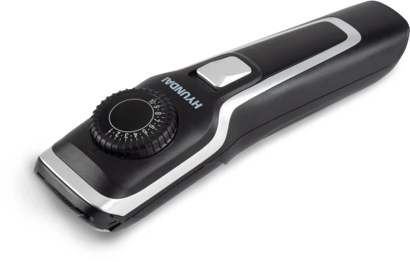 Машинка для стрижки Hyundai H-HC7127 черный 5Вт (насадок в компл:1шт)