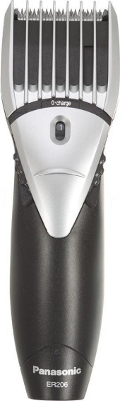 Машинка для стрижки Panasonic ER206-K черный (насадок в компл:1шт) Машинка для стрижки Panasonic ER206-K черный (насадок в компл:1шт)