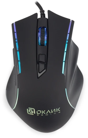 Клавиатура + мышь Оклик 700GMK клав:черный мышь:черный USB Multimedia LED (1533156)