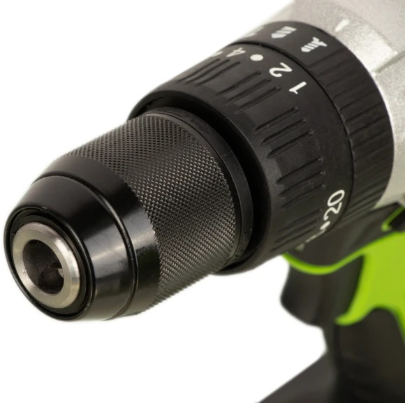 Дрель-шуруповерт Greenworks GD24DD60 аккум. патрон:быстрозажимной (3704107) Дрель-шуруповерт Greenworks GD24DD60 аккум. патрон:быстрозажимной (3704107)
