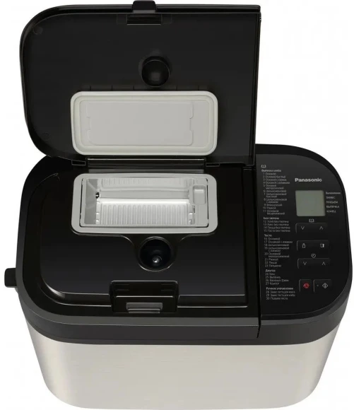 Хлебопечь Panasonic SD-YR2550STS 550Вт серебристый/черный Хлебопечь Panasonic SD-YR2550STS 550Вт серебристый/черный