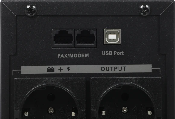 Источник бесперебойного питания Ippon Back Basic 1050S New Euro 600Вт 1050ВА черный