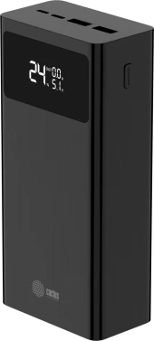 Мобильный аккумулятор Cactus CS-PBFSKA-30000 30000mAh 22.5W 4.5A USB-A/USB-C черный