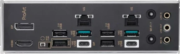 Материнская плата Asus PROART B850-CREATOR WIFI NEO Socket AM5 AMD B850 4xDDR5 ATX AC`97 8ch(7.1) 2x5Gg RAID+HDMI+DP