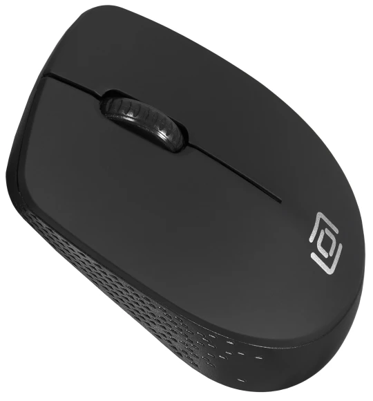 Мышь Оклик 486MW черный оптическая 1600dpi беспров. USB для ноутбука 3but (1196555)