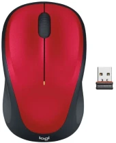 Мышь Logitech M235 красный/черный оптическая 1000dpi беспров. USB для ноутбука 2but (910-007130) Мышь Logitech M235 красный/черный оптическая 1000dpi беспров. USB для ноутбука 2but (910-007130)