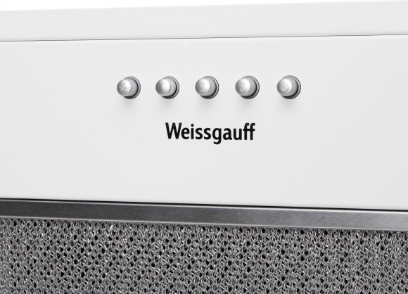 Плита Комбинированная Weissgauff WCS K2K59 WGE белый/черный (стеклянная крышка) реш.чугун