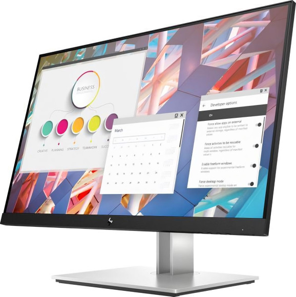 Монитор HP 23.8" E24 G4 черный IPS LED 5ms 16:9 HDMI матовая HAS Piv 250cd 178гр/178гр 1920x1080 60Hz VGA DP FHD USB 5.7кг Монитор HP 23.8" E24 G4 черный IPS LED 5ms 16:9 HDMI матовая HAS Piv 250cd 178гр/178гр 1920x1080 60Hz VGA DP FHD USB 5.7кг
