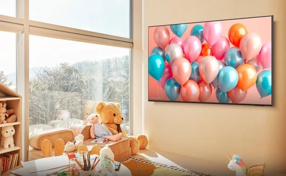 Телевизор QLED Samsung 75" QE75Q7FAAUXRU Q черный 4K Ultra HD 60Hz DVB-T2 DVB-C DVB-S2 USB WiFi Smart TV