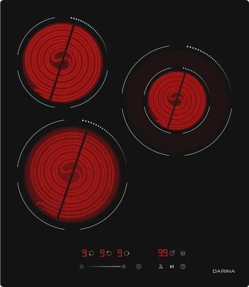 Варочная поверхность Darina 6Р Е 3324 B черный