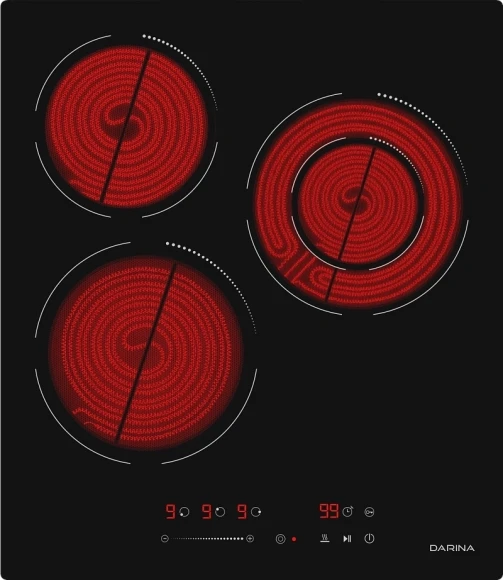 Варочная поверхность Darina 6Р Е 3324 B черный