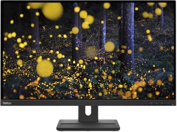 Монитор Lenovo 27" ThinkVision E27q-20 черный IPS LED 4ms 16:9 HDMI M/M матовая HAS Piv 1000:1 350cd 178гр/178гр 2560x1440 75Hz DP 2K 6.6кг Монитор Lenovo 27" ThinkVision E27q-20 черный IPS LED 4ms 16:9 HDMI M/M матовая HAS Piv 1000:1 350cd 178гр/178гр 2560x1440 75Hz DP 2K 6.6кг