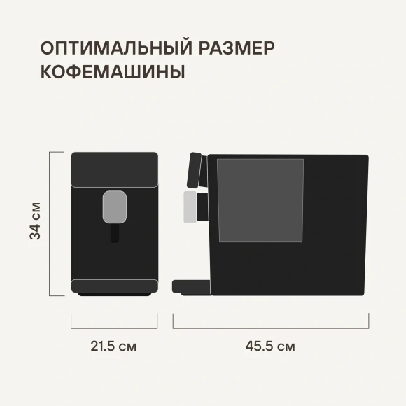 Кофемашина Rondell RDE-1115 1400Вт черный