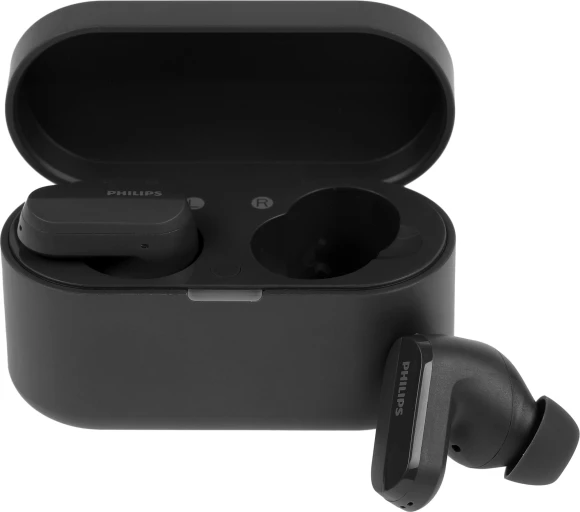 Гарнитура внутриканальные Philips TAT3508BK/00 черный беспроводные bluetooth в ушной раковине