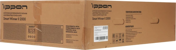 Источник бесперебойного питания Ippon Smart Winner II 2000 1800Вт 2000ВА черный