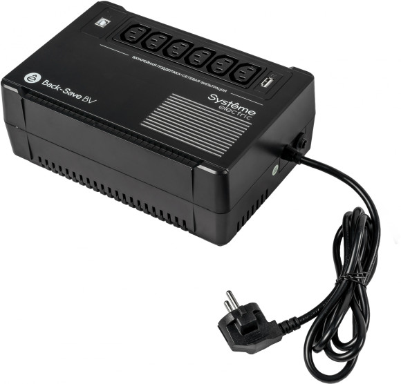 Источник бесперебойного питания Systeme Electriс BV BVSE800I 480Вт 800ВА черный