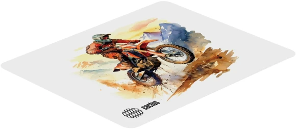 Коврик для мыши Cactus Motobike 250x200x3мм (CS-MP-D12S)