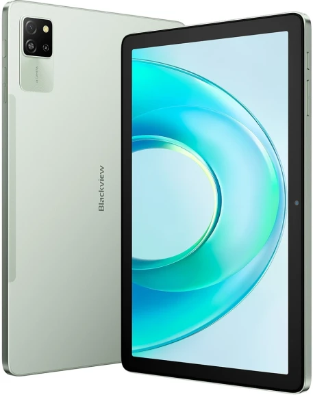 Планшет Blackview Tab60 Pro T606 (1.6) 8C RAM8Gb ROM128Gb 10.1" IPS 1280x800 4G Android 14 зеленый 8Mpix 5Mpix BT WiFi microSD 1Tb 7700mAh 450hrs
